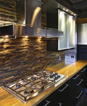 Backsplash and Range