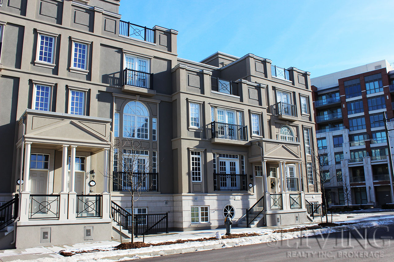 "The Benchmark" townhouses just north of Enterprise Boulevard.