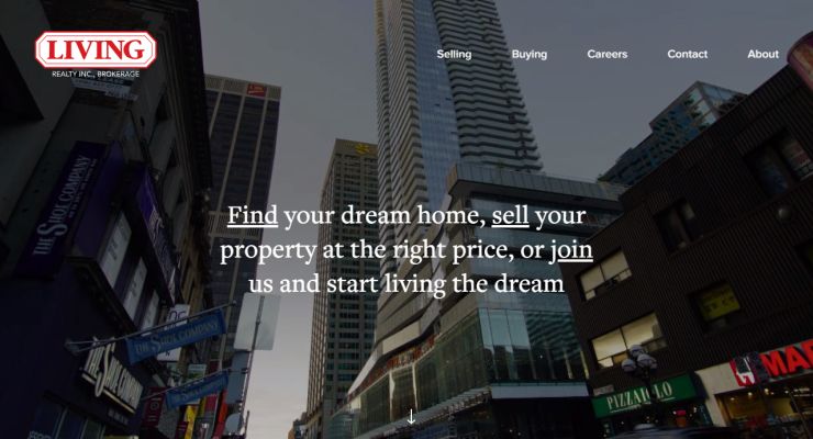 Living Realty launches redesigned corporate website