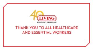 Thank you to healthcare and essential workers